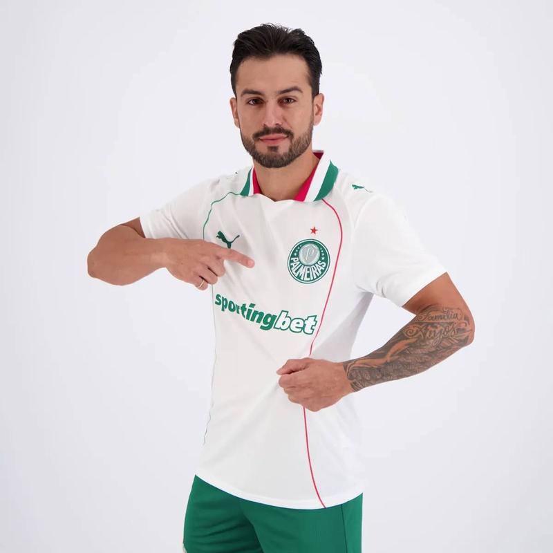 Camisa Puma Palmeiras II 2026 9 Vitor Roque - Moda Feminina